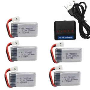 3.7V 300mAh Lipo Batarya ve Şarj Cihazı - İha Üretim Merkezi