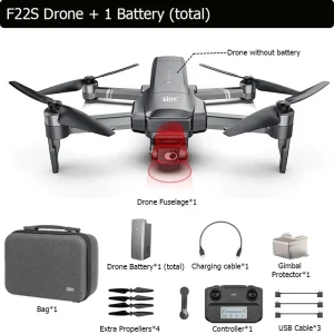 SJRC F22S Drone 6 SJRC F22S Drone - İha Üretim Merkezi