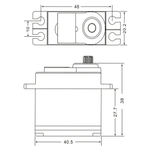 JX Servo PDI-4503HB 5 JX Servo PDI-4503HB - İha Üretim Merkezi