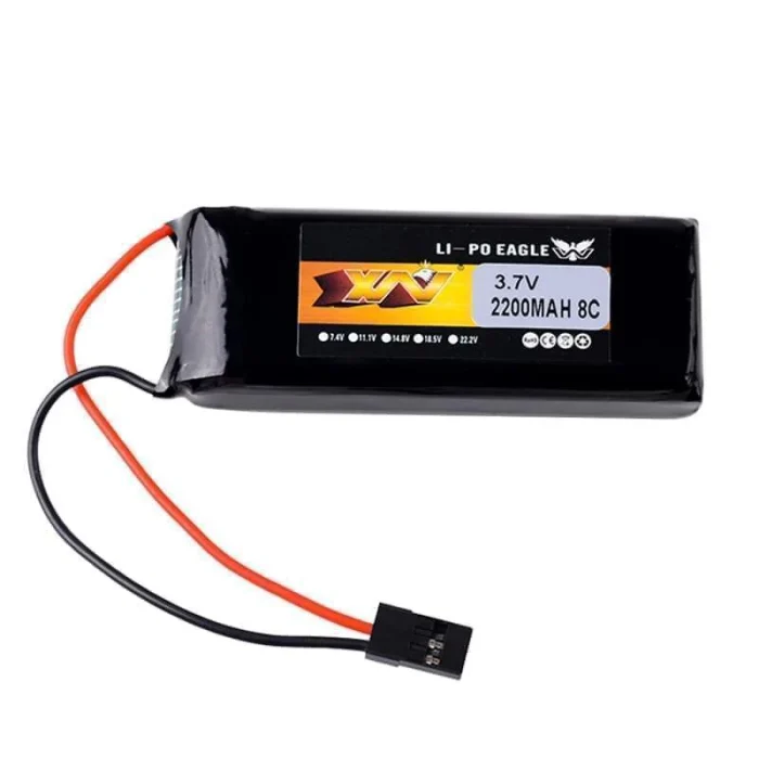 YW 3.7V 2200mAh 8C Lipo Batarya - Görsel 4
