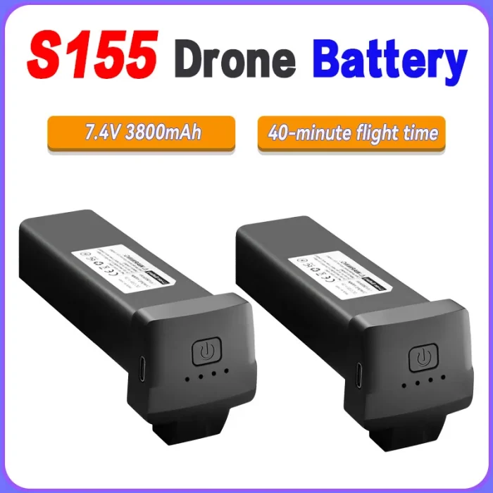 S155 Drone Bataryası 7.4V 3800mAh - Görsel 3