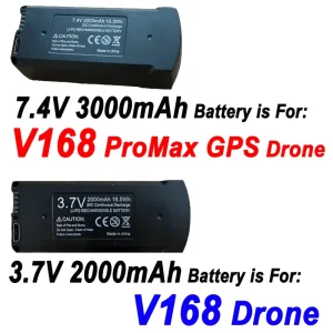 Orijinal V168 Drone Bataryası GPS - İha Üretim Merkezi